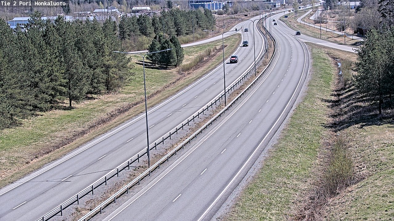 Kelikamerat Kuva Tie 2 Pori, Honkaluoto, Pori, Satakunta