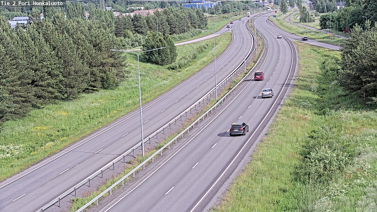 Kelikamerat Kuva Tie 2 Pori, Honkaluoto, Pori, Satakunta