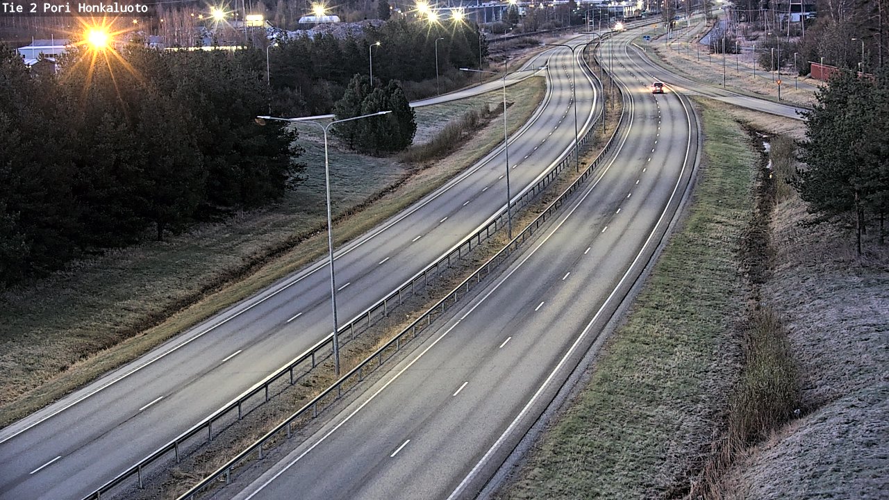 Kelikamerat Kuva Tie 2 Pori, Honkaluoto, Pori, Satakunta