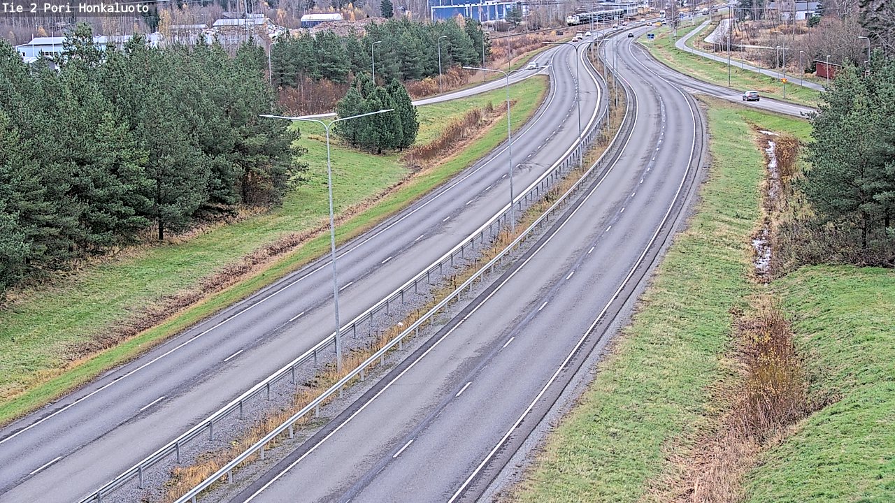 Kelikamerat Kuva Tie 2 Pori, Honkaluoto, Pori, Satakunta