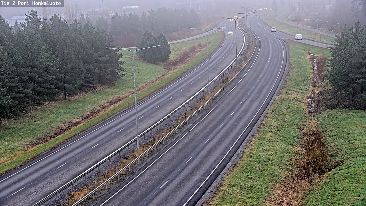 Kelikamerat Kuva Tie 2 Pori, Honkaluoto, Pori, Satakunta