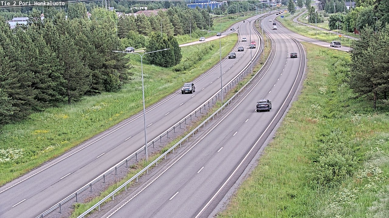 Kelikamerat Kuva Tie 2 Pori, Honkaluoto, Pori, Satakunta