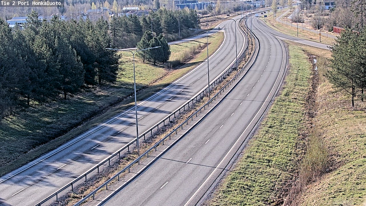 Kelikamerat Kuva Tie 2 Pori, Honkaluoto, Pori, Satakunta