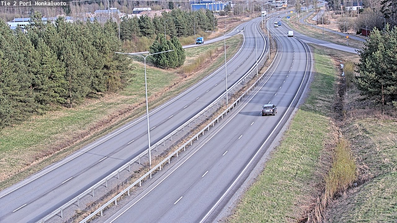 Kelikamerat Kuva Tie 2 Pori, Honkaluoto, Pori, Satakunta