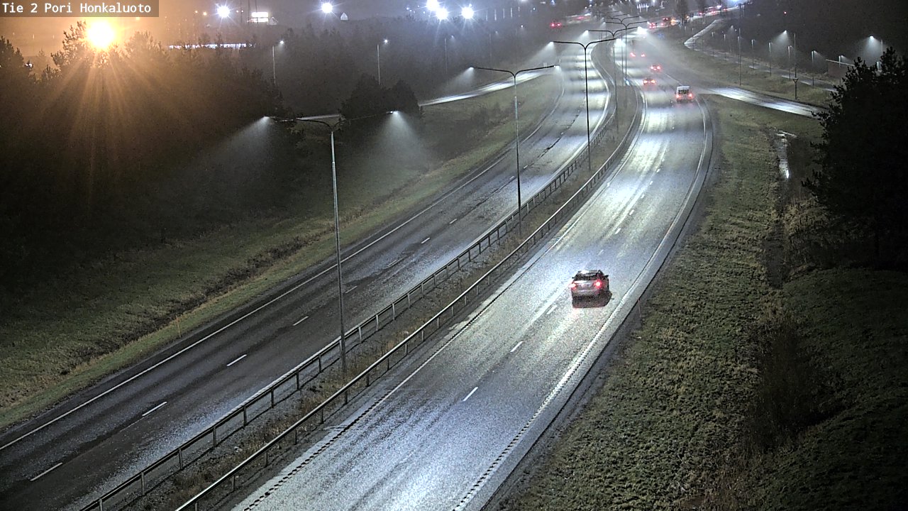 Weather Camera Image Väg 2 Björneborg, Honkaluoto, Pori, Satakunta