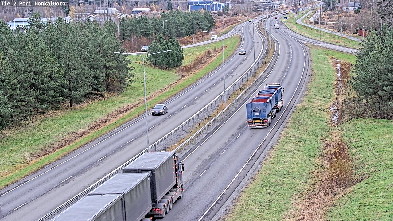 Kelikamerat Kuva Tie 2 Pori, Honkaluoto, Pori, Satakunta