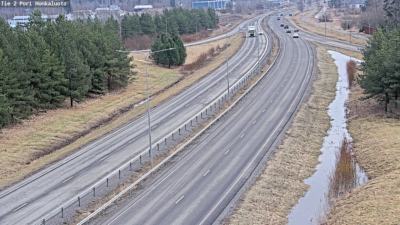 Kelikamerat Kuva Tie 2 Pori, Honkaluoto, Pori, Satakunta