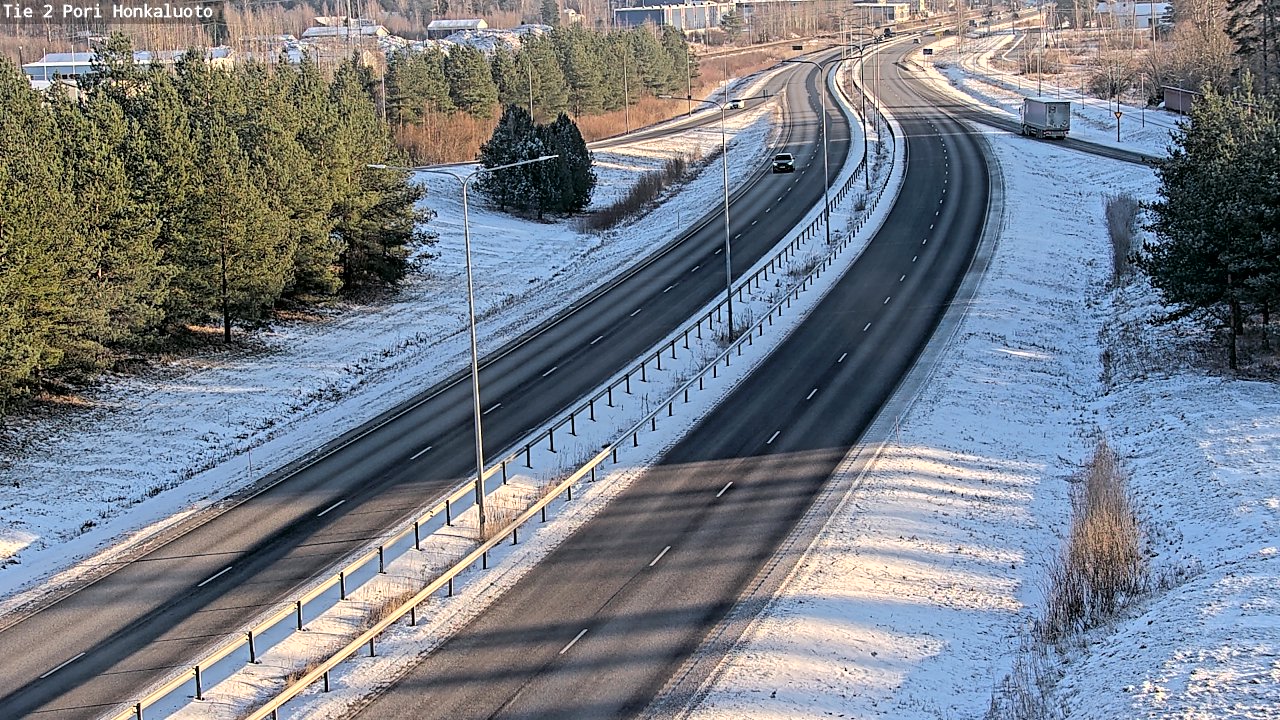 Weather Camera Image Road 2 Pori, Honkaluoto, Pori, Satakunta