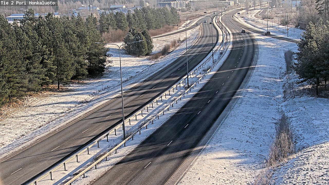 Weather Camera Image Road 2 Pori, Honkaluoto, Pori, Satakunta
