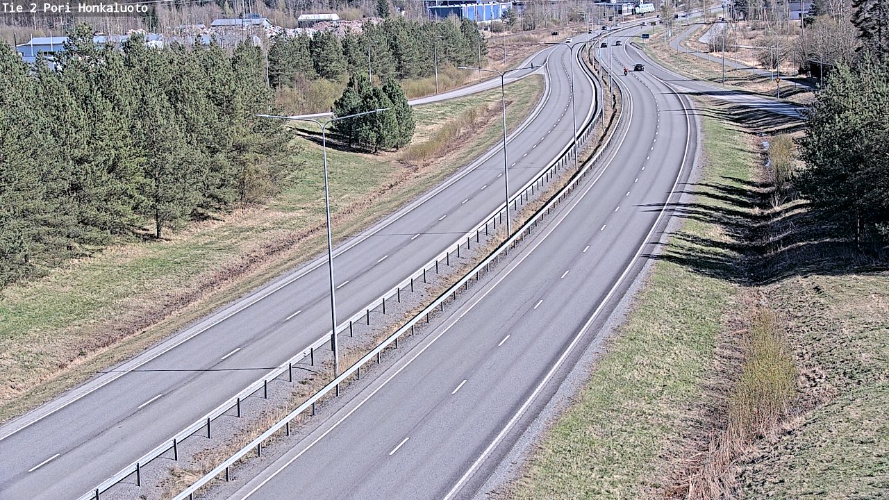 Kelikamerat Kuva Tie 2 Pori, Honkaluoto, Pori, Satakunta