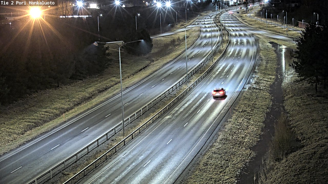 Kelikamerat Kuva Tie 2 Pori, Honkaluoto, Pori, Satakunta