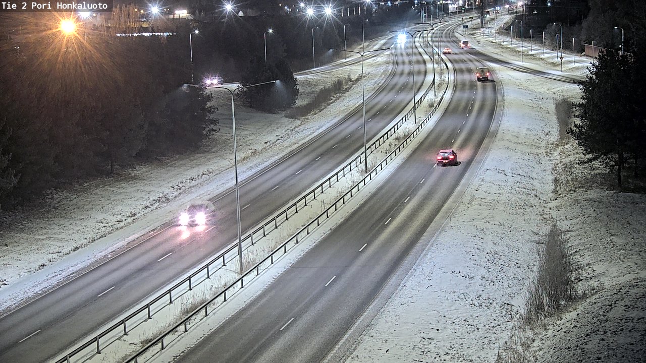 Kelikamerat Kuva Tie 2 Pori, Honkaluoto, Pori, Satakunta