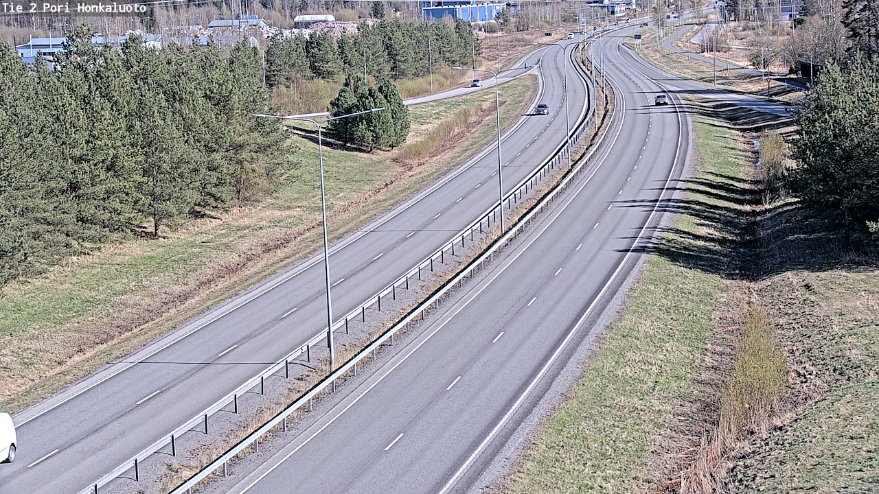 Kelikamerat Kuva Tie 2 Pori, Honkaluoto, Pori, Satakunta