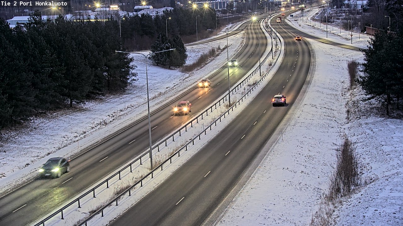 Kelikamerat Kuva Tie 2 Pori, Honkaluoto, Pori, Satakunta