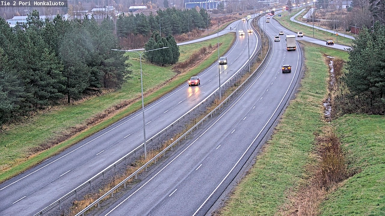 Kelikamerat Kuva Tie 2 Pori, Honkaluoto, Pori, Satakunta
