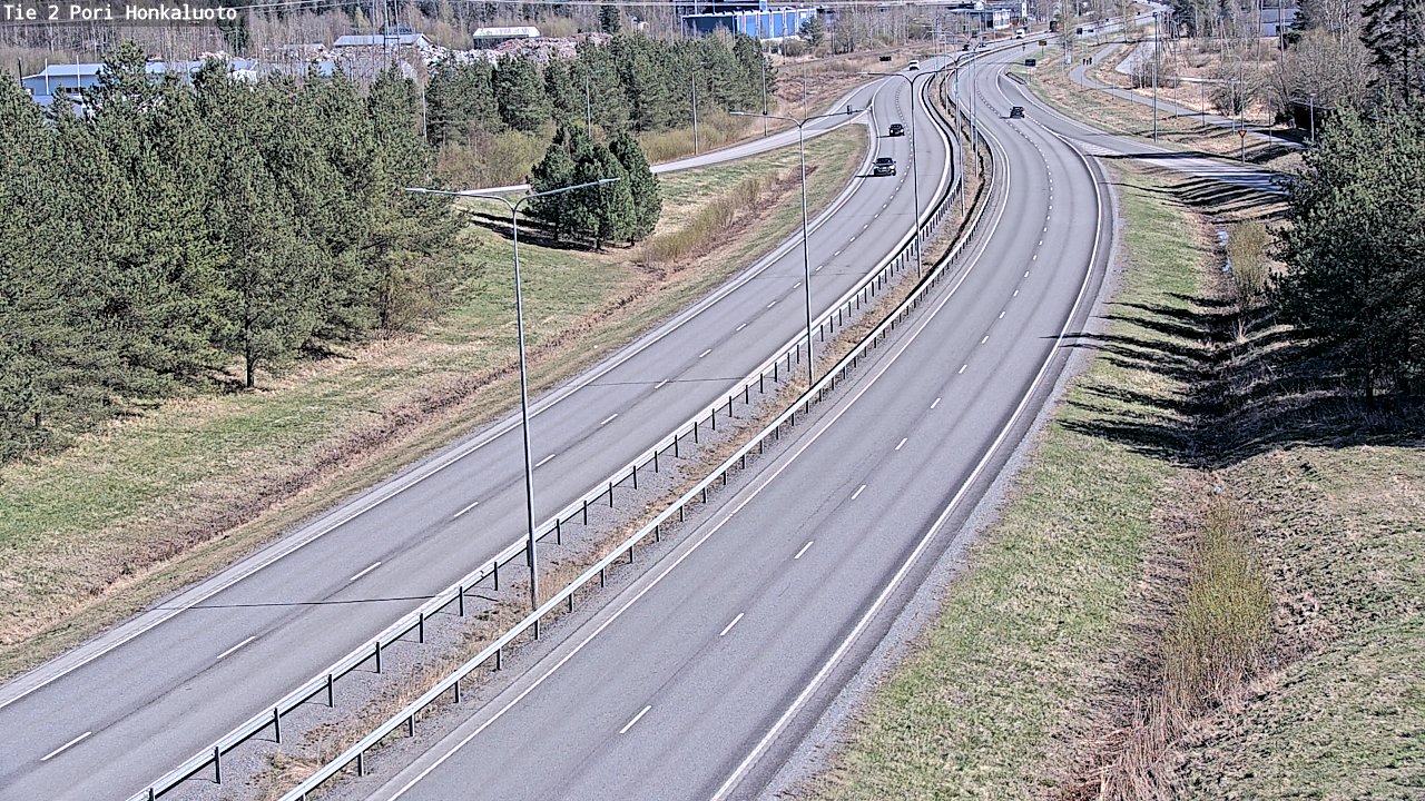 Kelikamerat Kuva Tie 2 Pori, Honkaluoto, Pori, Satakunta