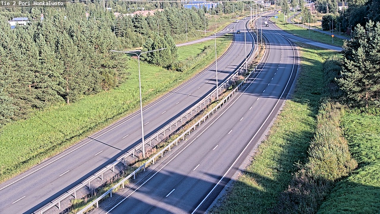 Kelikamerat Kuva Tie 2 Pori, Honkaluoto, Pori, Satakunta