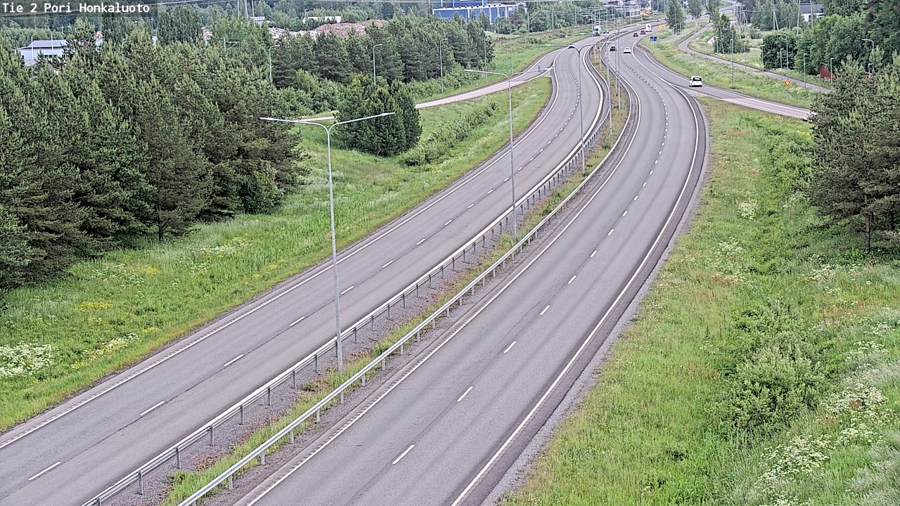 Kelikamerat Kuva Tie 2 Pori, Honkaluoto, Pori, Satakunta