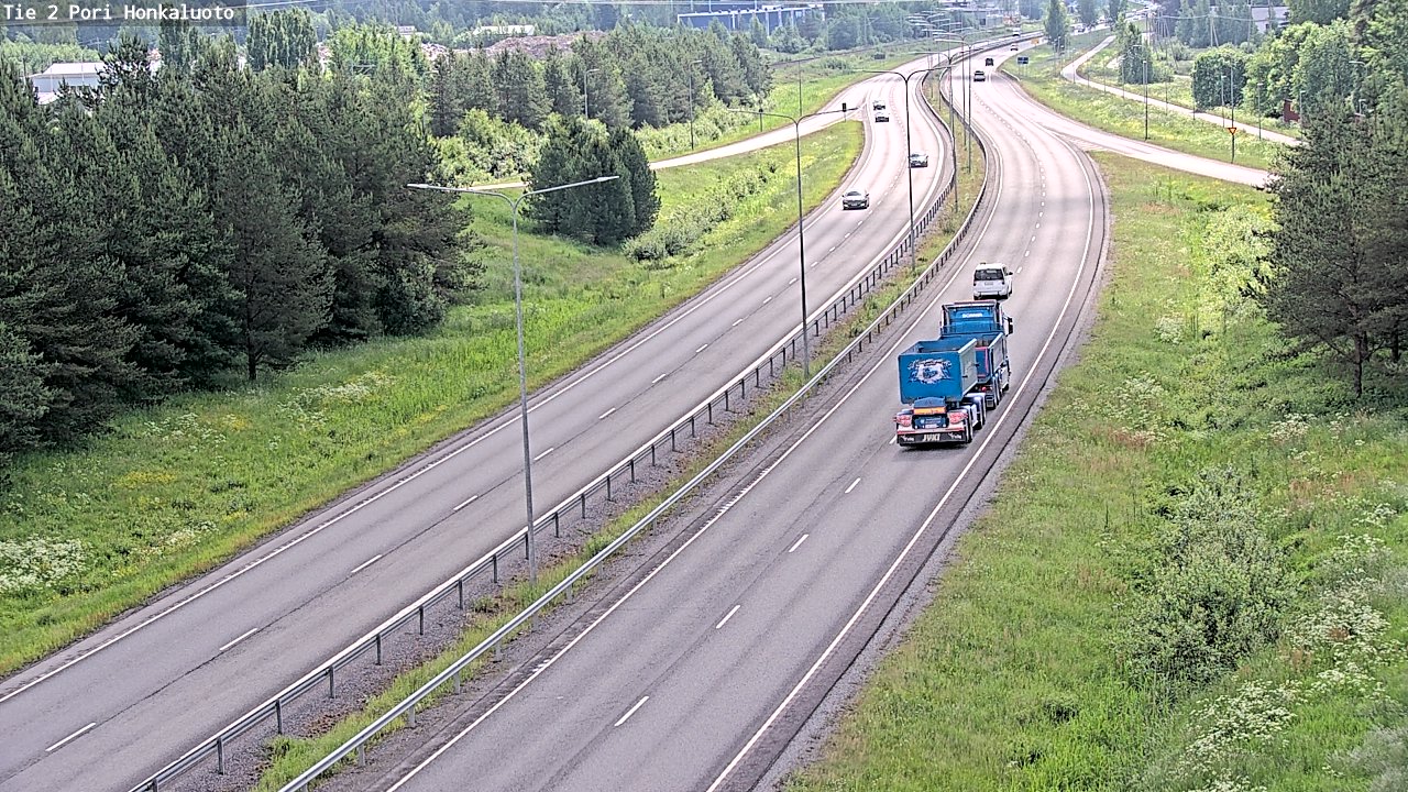 Kelikamerat Kuva Tie 2 Pori, Honkaluoto, Pori, Satakunta
