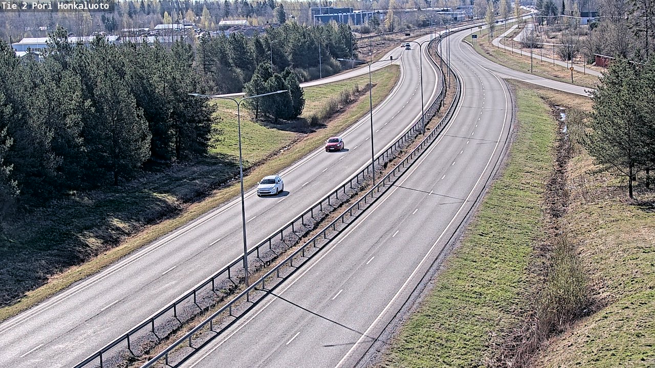 Kelikamerat Kuva Tie 2 Pori, Honkaluoto, Pori, Satakunta