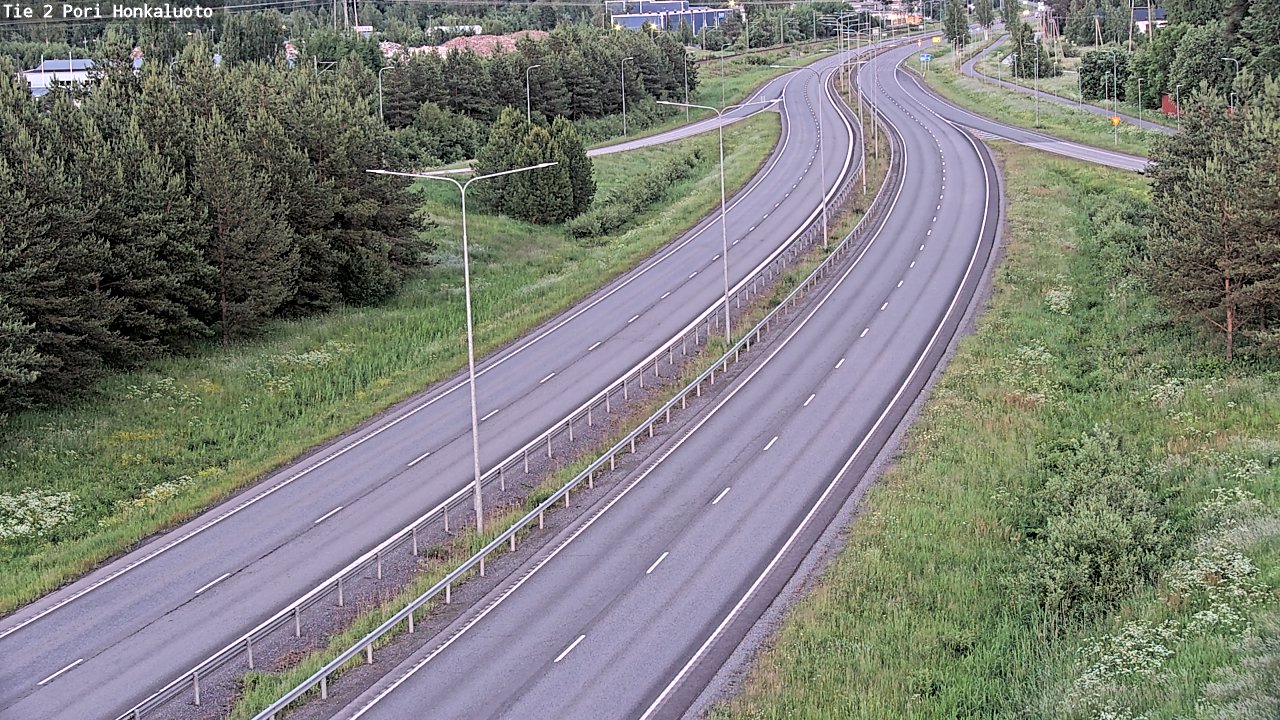 Kelikamerat Kuva Tie 2 Pori, Honkaluoto, Pori, Satakunta
