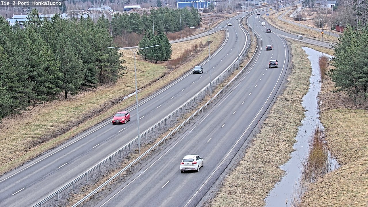 Kelikamerat Kuva Tie 2 Pori, Honkaluoto, Pori, Satakunta