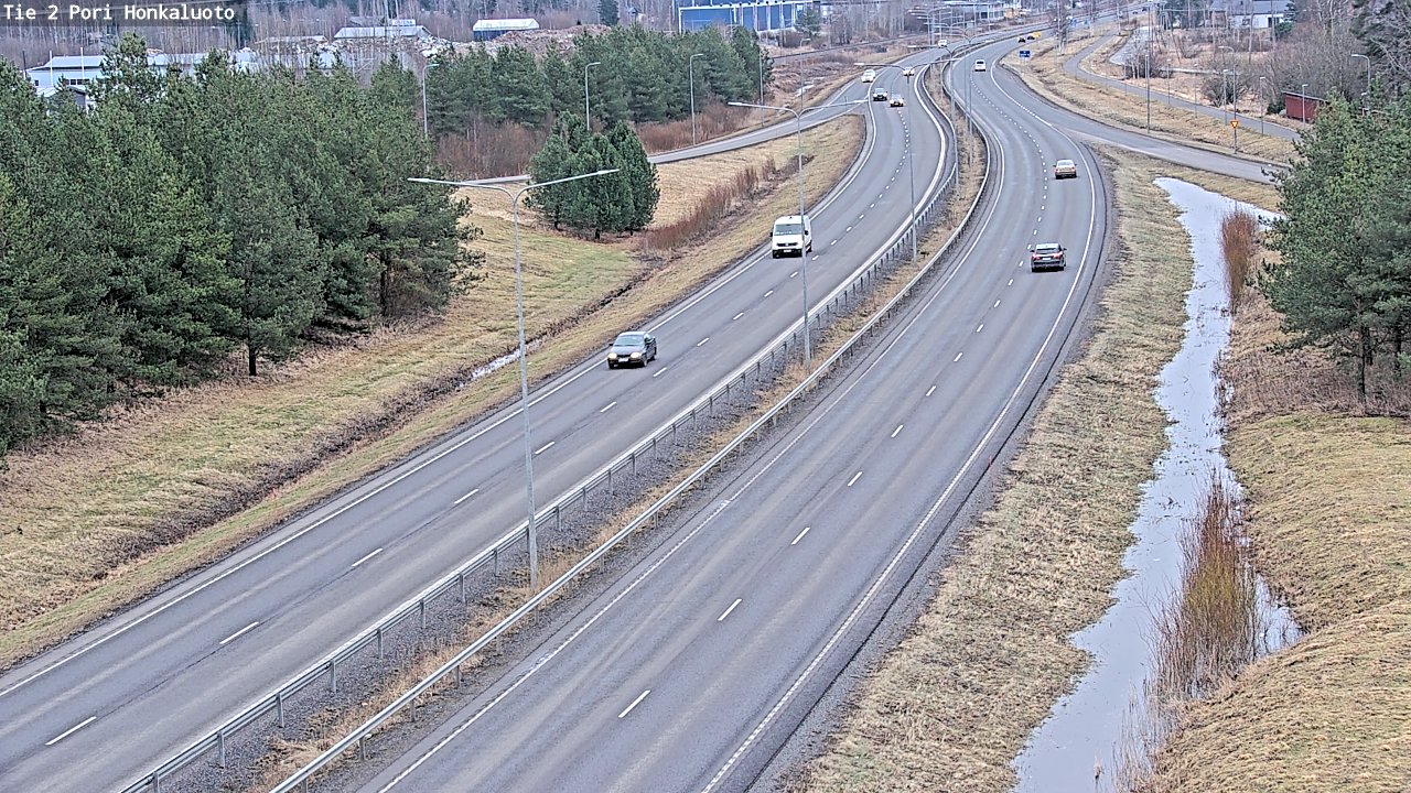 Kelikamerat Kuva Tie 2 Pori, Honkaluoto, Pori, Satakunta