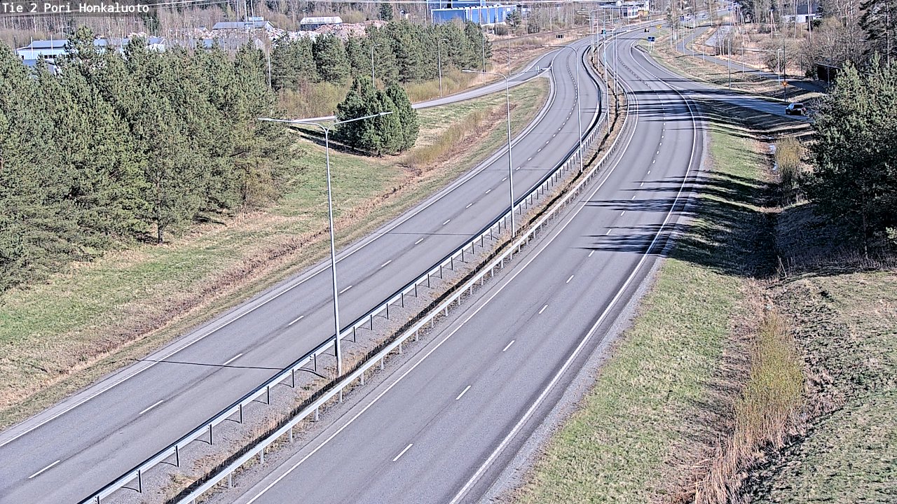 Kelikamerat Kuva Tie 2 Pori, Honkaluoto, Pori, Satakunta
