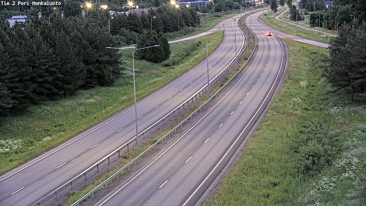 Kelikamerat Kuva Tie 2 Pori, Honkaluoto, Pori, Satakunta
