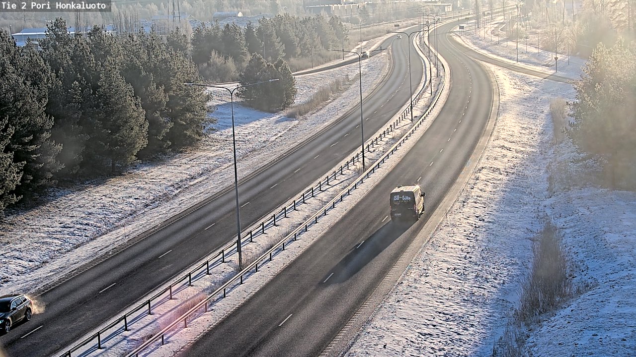 Weather Camera Image Road 2 Pori, Honkaluoto, Pori, Satakunta