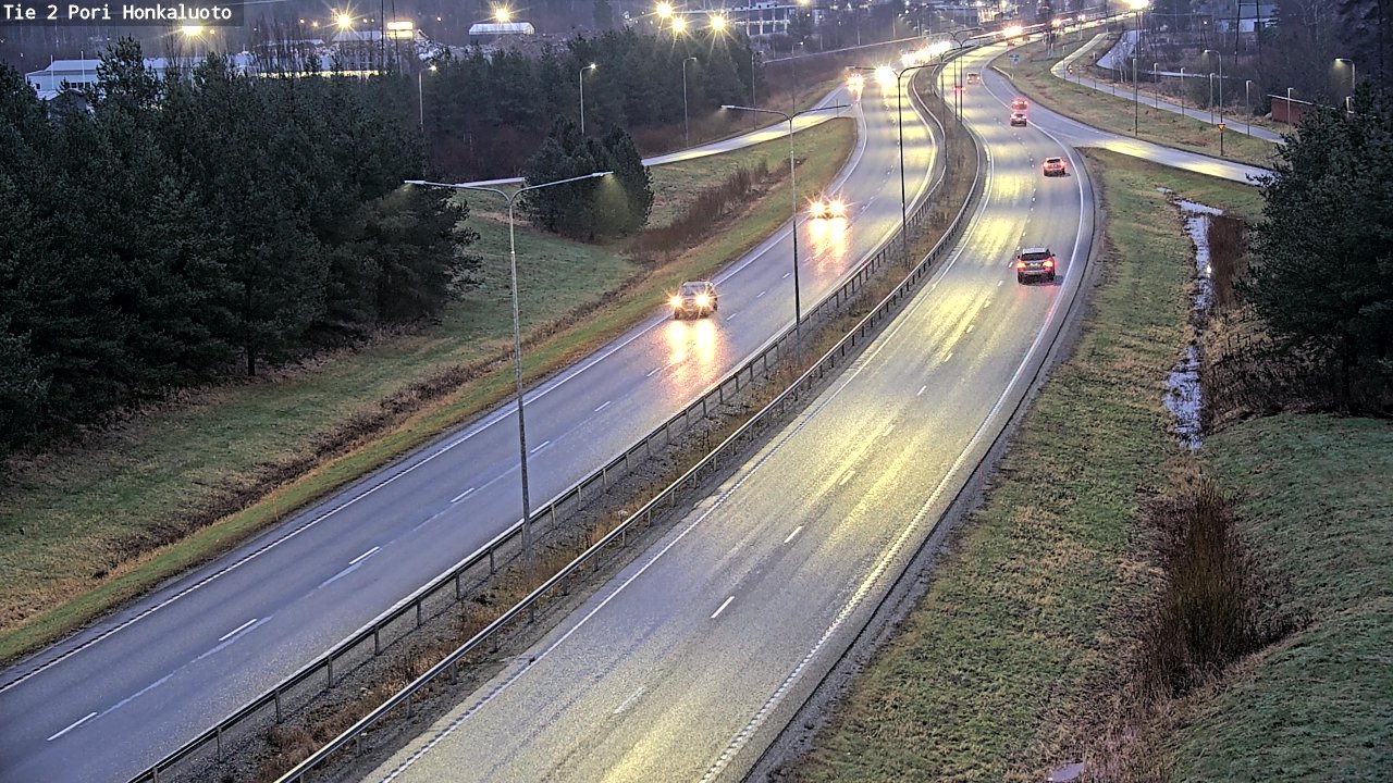 Kelikamerat Kuva Tie 2 Pori, Honkaluoto, Pori, Satakunta