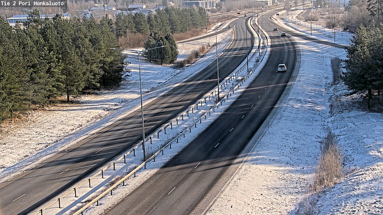 Weather Camera Image Road 2 Pori, Honkaluoto, Pori, Satakunta