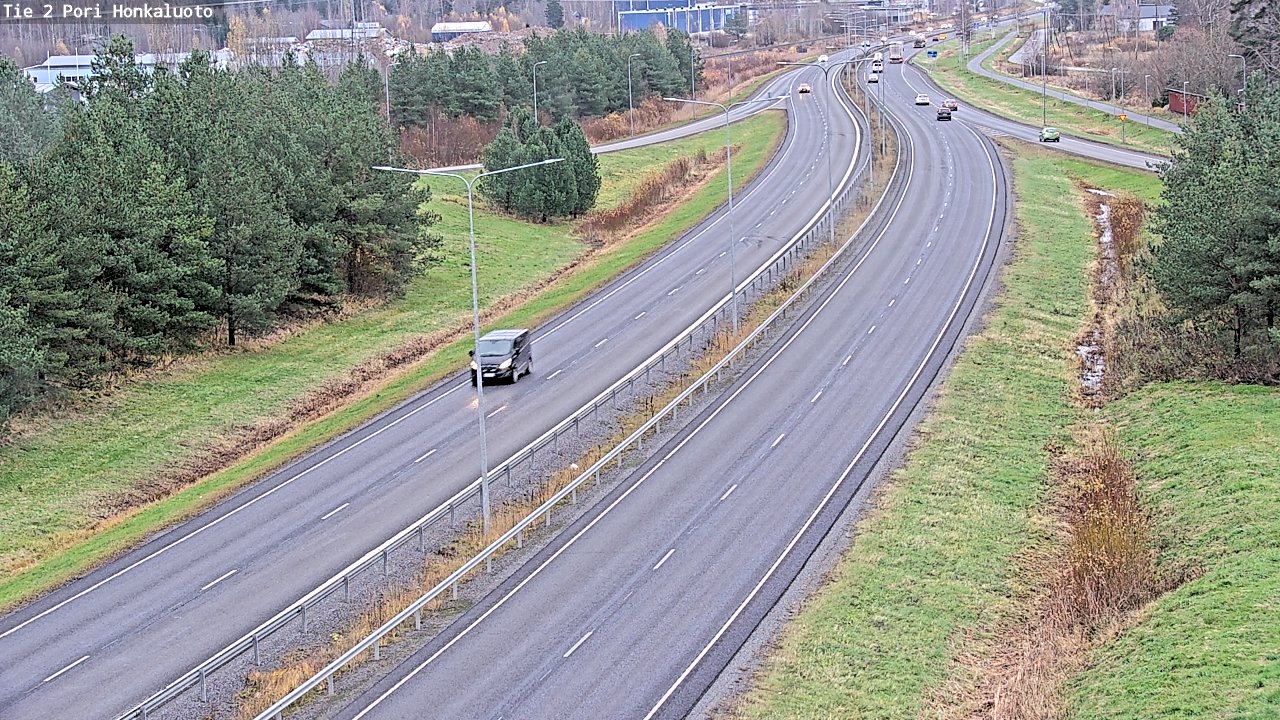 Kelikamerat Kuva Tie 2 Pori, Honkaluoto, Pori, Satakunta