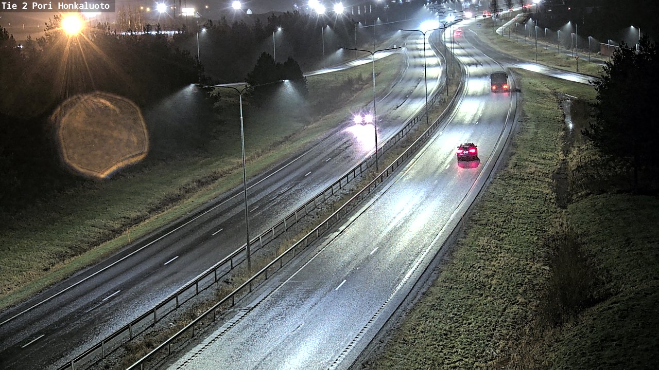 Kelikamerat Kuva Tie 2 Pori, Honkaluoto, Pori, Satakunta