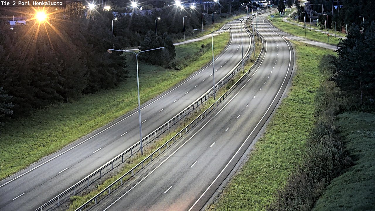 Kelikamerat Kuva Tie 2 Pori, Honkaluoto, Pori, Satakunta