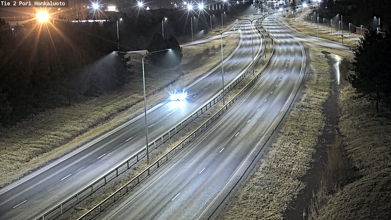 Weather Camera Image Road 2 Pori, Honkaluoto, Pori, Satakunta