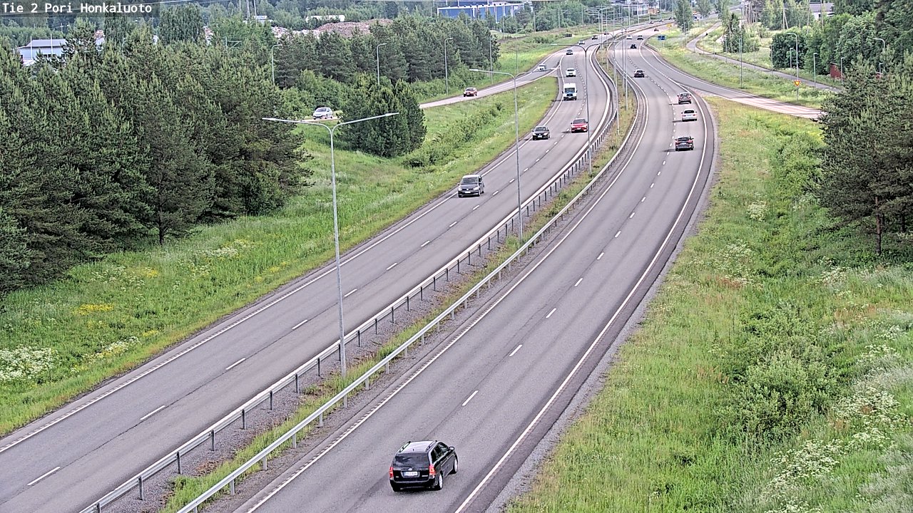 Kelikamerat Kuva Tie 2 Pori, Honkaluoto, Pori, Satakunta