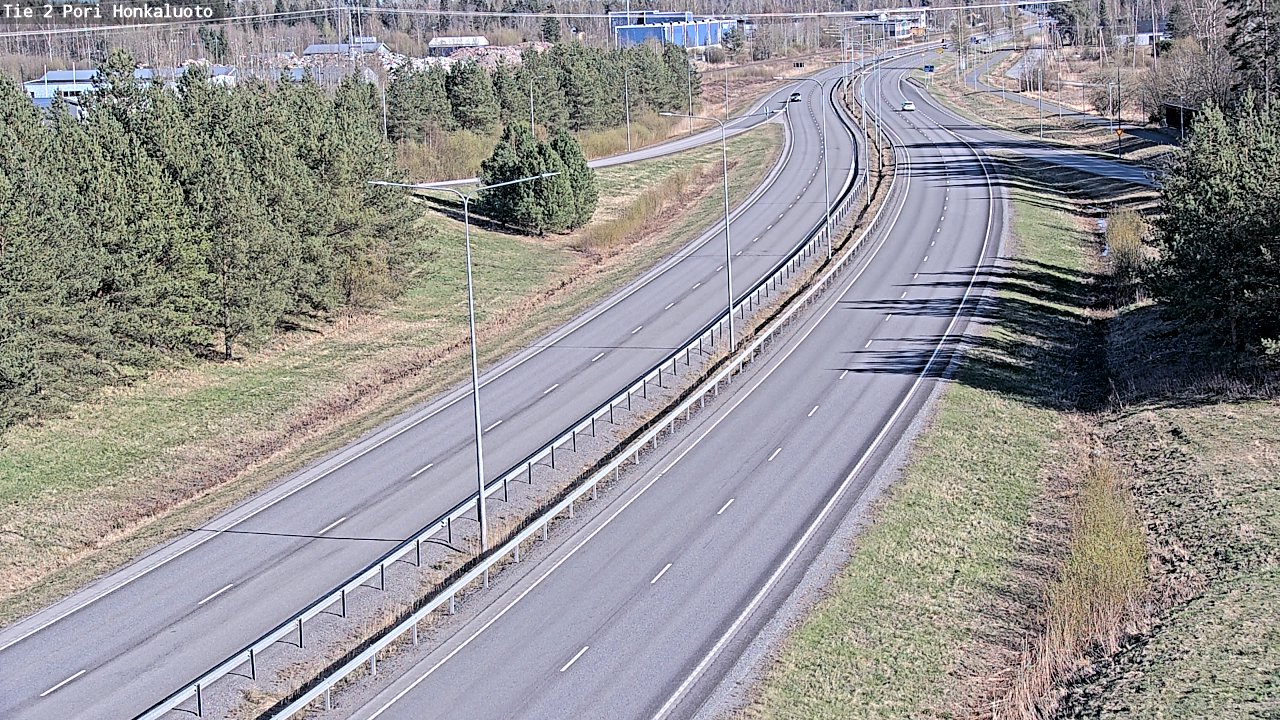 Kelikamerat Kuva Tie 2 Pori, Honkaluoto, Pori, Satakunta