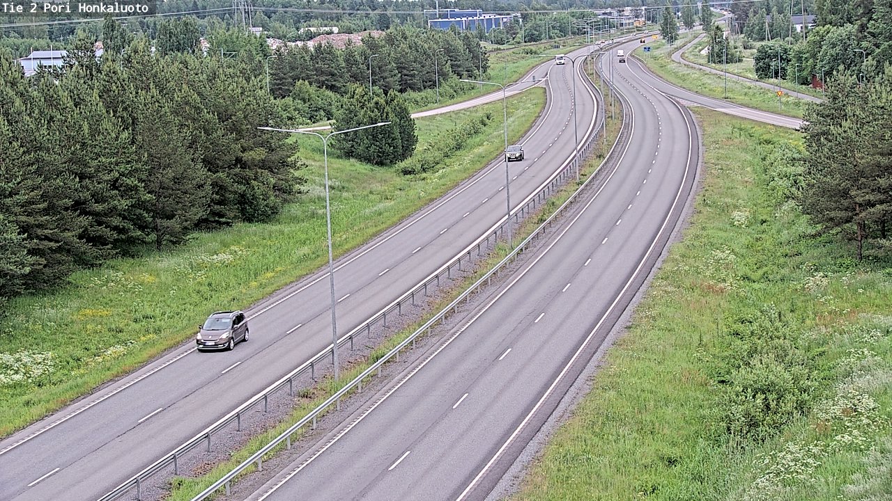 Kelikamerat Kuva Tie 2 Pori, Honkaluoto, Pori, Satakunta