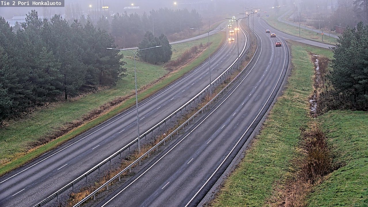 Kelikamerat Kuva Tie 2 Pori, Honkaluoto, Pori, Satakunta