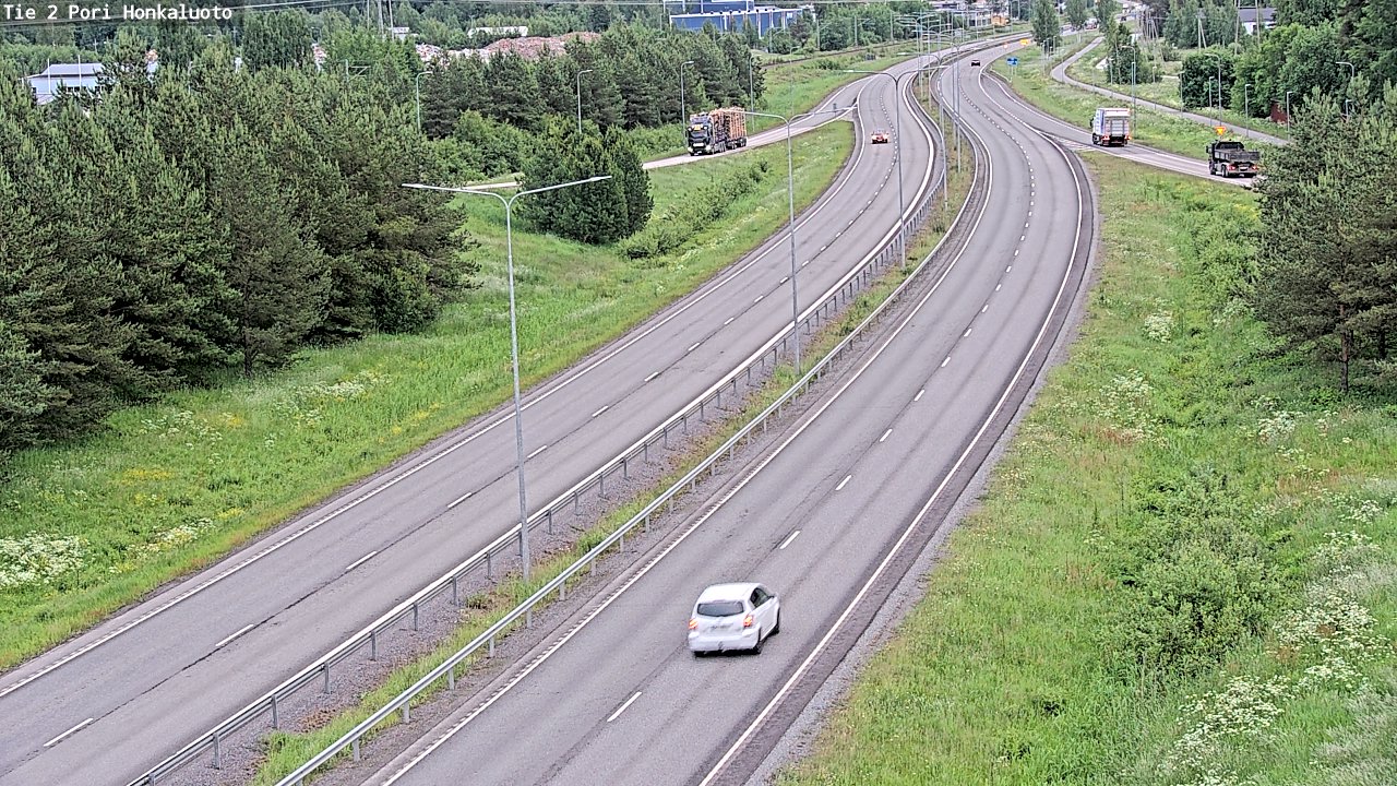 Kelikamerat Kuva Tie 2 Pori, Honkaluoto, Pori, Satakunta