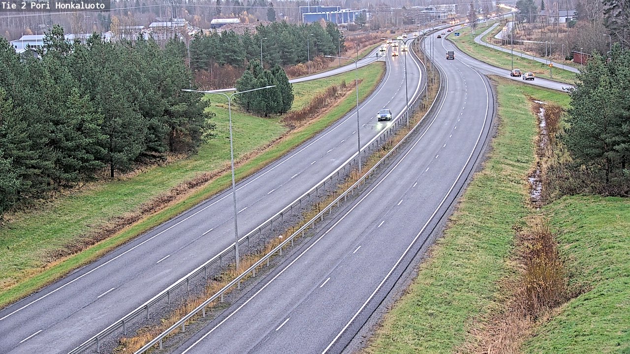 Kelikamerat Kuva Tie 2 Pori, Honkaluoto, Pori, Satakunta