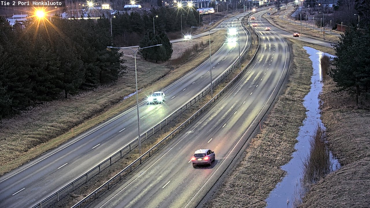 Kelikamerat Kuva Tie 2 Pori, Honkaluoto, Pori, Satakunta