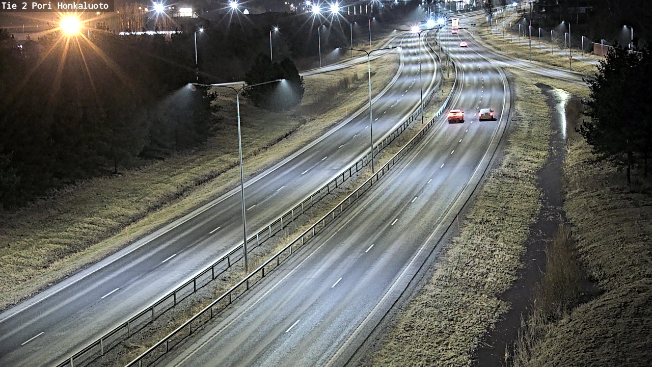 Weather Camera Image Road 2 Pori, Honkaluoto, Pori, Satakunta