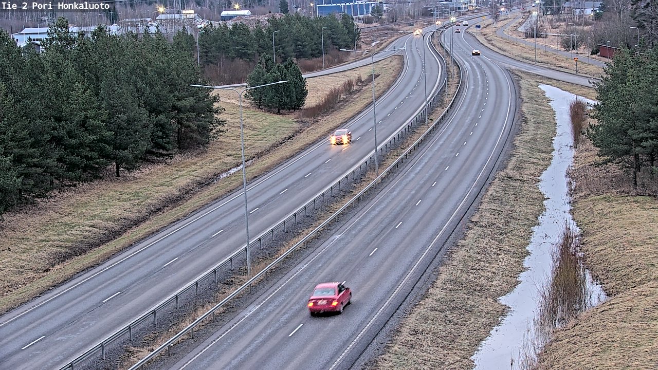 Kelikamerat Kuva Tie 2 Pori, Honkaluoto, Pori, Satakunta