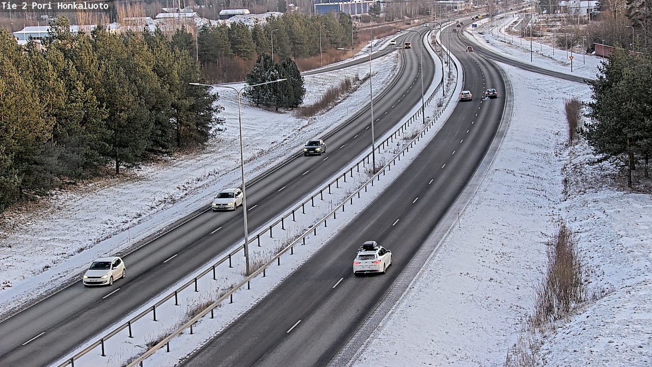 Kelikamerat Kuva Tie 2 Pori, Honkaluoto, Pori, Satakunta
