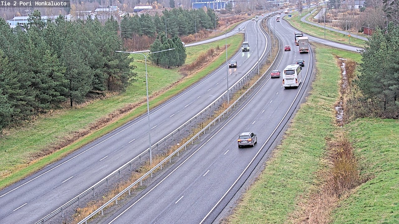 Kelikamerat Kuva Tie 2 Pori, Honkaluoto, Pori, Satakunta