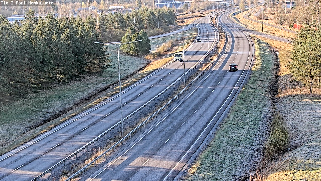 Kelikamerat Kuva Tie 2 Pori, Honkaluoto, Pori, Satakunta