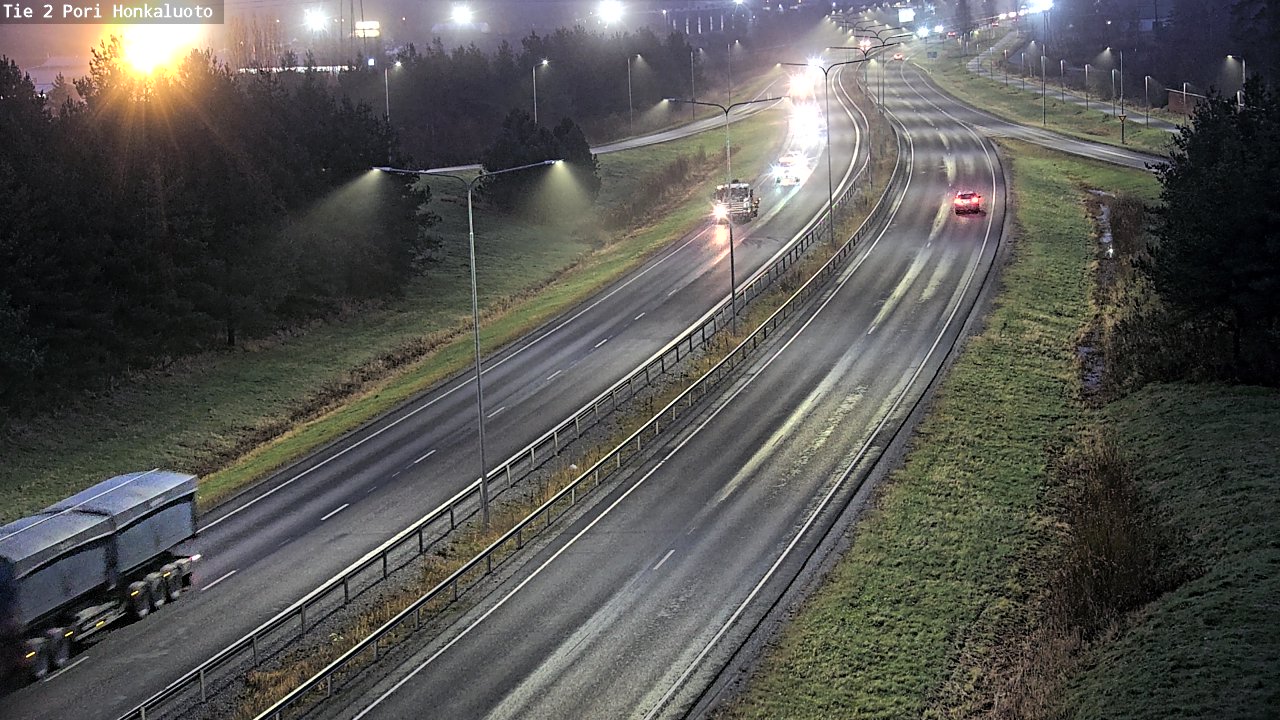 Kelikamerat Kuva Tie 2 Pori, Honkaluoto, Pori, Satakunta