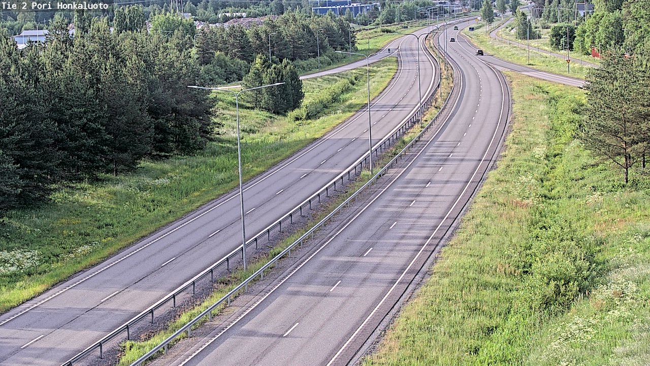 Kelikamerat Kuva Tie 2 Pori, Honkaluoto, Pori, Satakunta